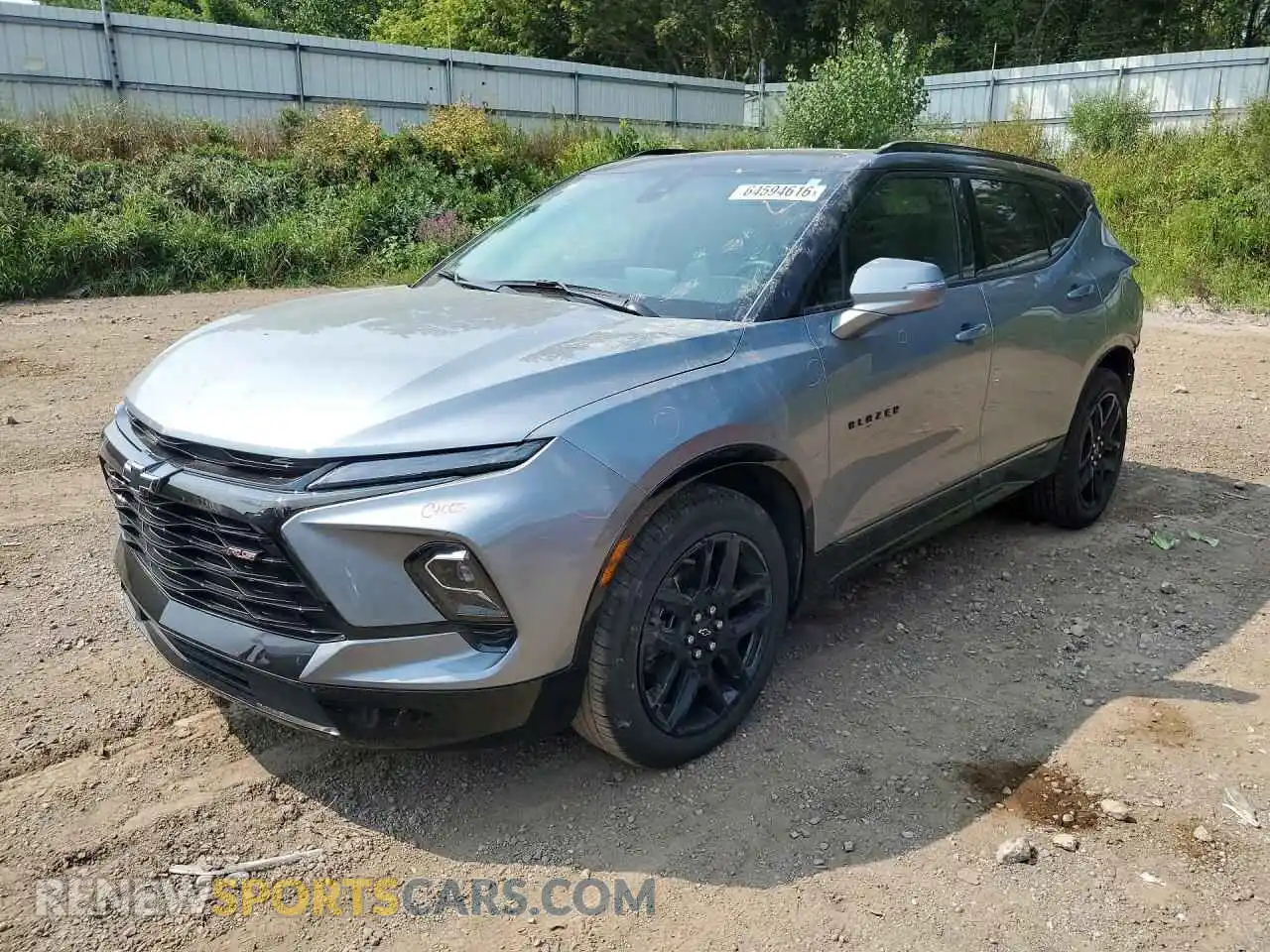 1 Photograph of a damaged car 3GNKBKRS3RS149115 CHEVROLET BLAZER 2024