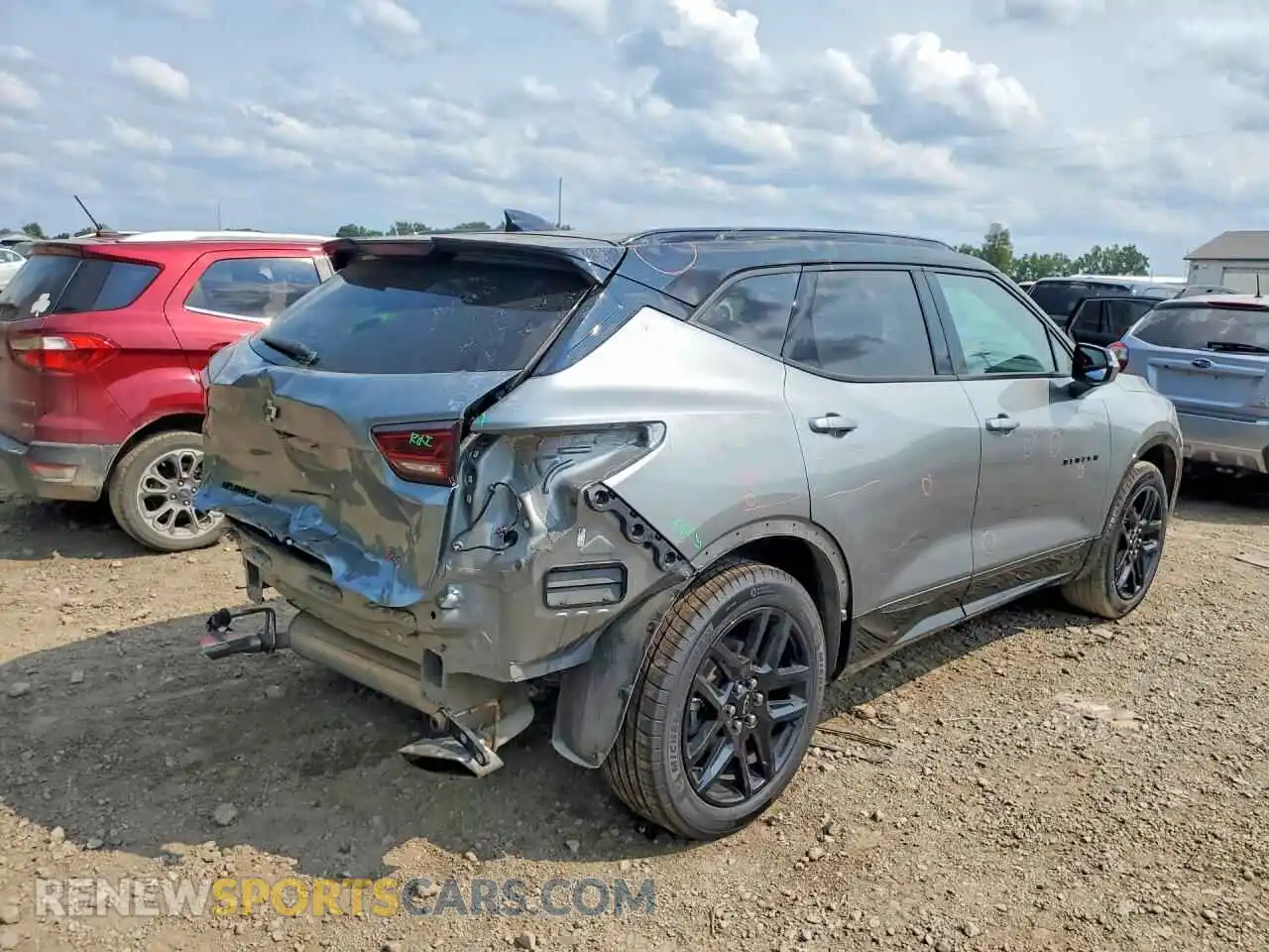 3 Photograph of a damaged car 3GNKBKRS3RS149115 CHEVROLET BLAZER 2024