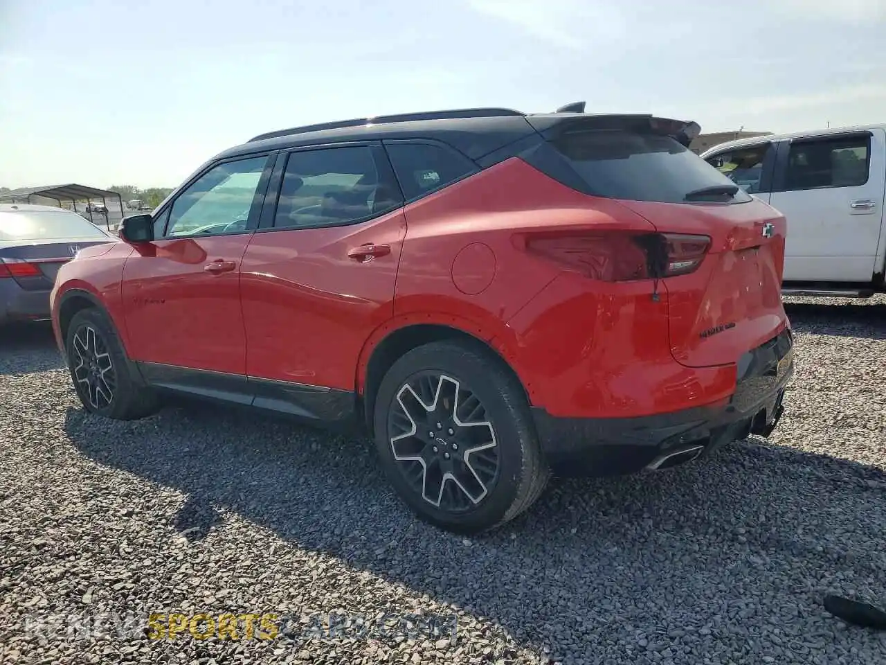 2 Photograph of a damaged car 3GNKBKRS9RS126566 CHEVROLET BLAZER 2024