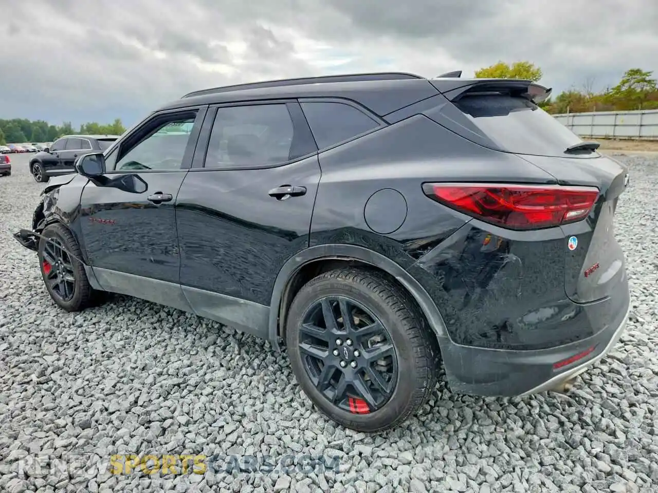 2 Photograph of a damaged car 3GNKBCR41SS108656 CHEVROLET BLAZER 2025