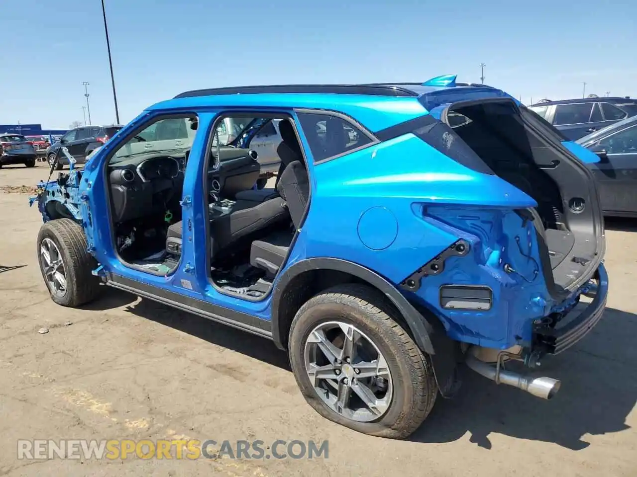 2 Photograph of a damaged car 3GNKBCR42SS163844 CHEVROLET BLAZER 2025