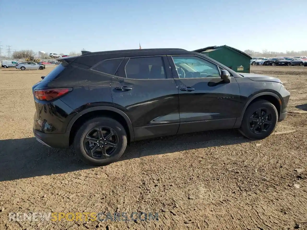 3 Photograph of a damaged car 3GNKBCR44SS101877 CHEVROLET BLAZER 2025