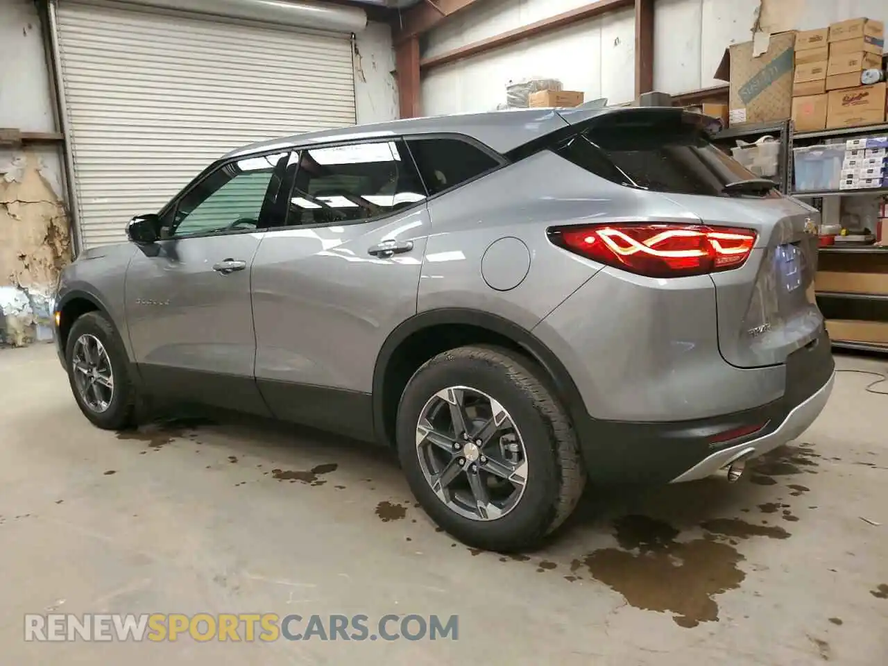 2 Photograph of a damaged car 3GNKBCR48SS157367 CHEVROLET BLAZER 2025