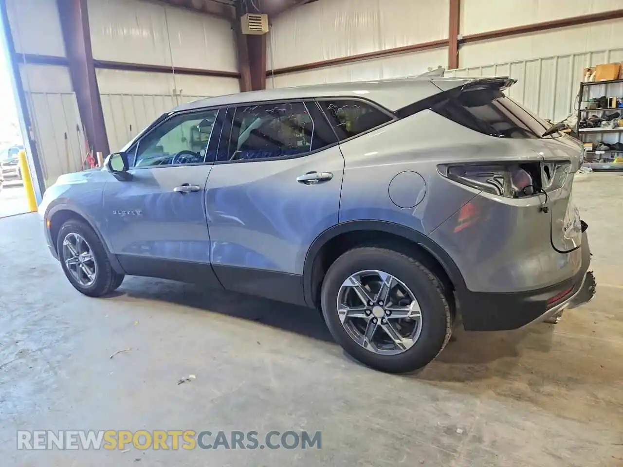 2 Photograph of a damaged car 3GNKBCR49SS203580 CHEVROLET BLAZER 2025