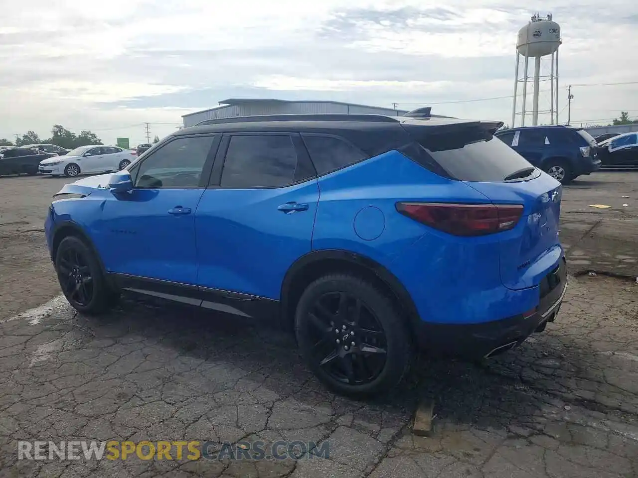 2 Photograph of a damaged car 3GNKBERS5SS107505 CHEVROLET BLAZER 2025