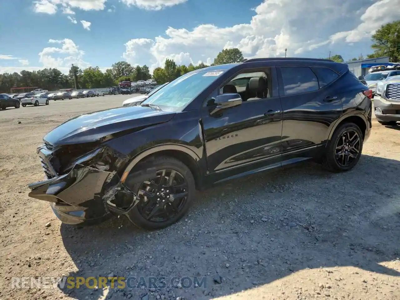 1 Photograph of a damaged car 3GNKBERS5SS118052 CHEVROLET BLAZER 2025