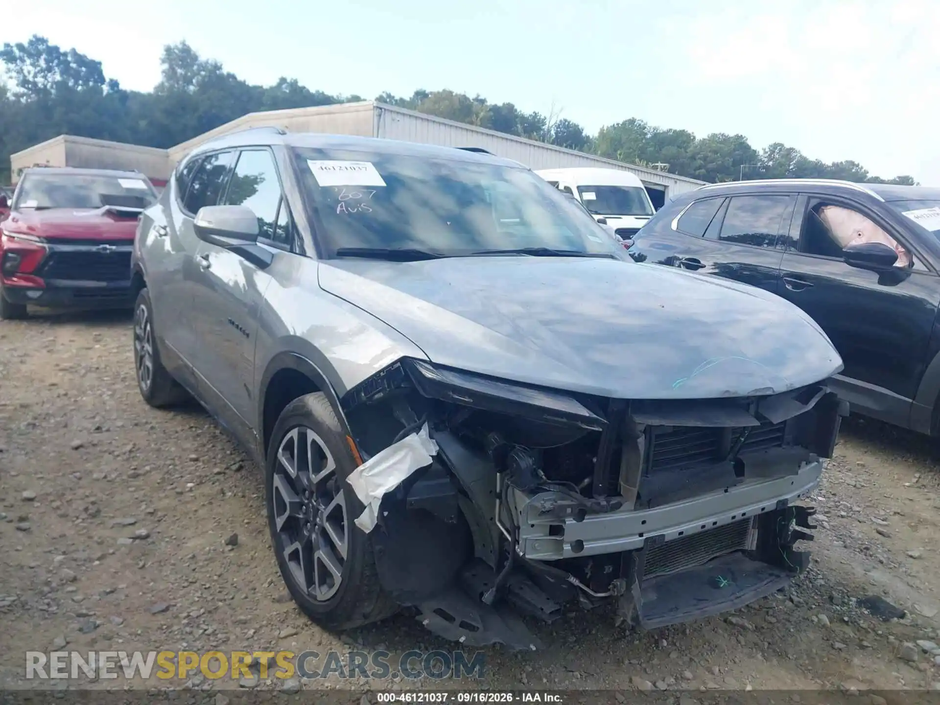 1 Photograph of a damaged car 3GNKBERS6SS193410 CHEVROLET BLAZER 2025