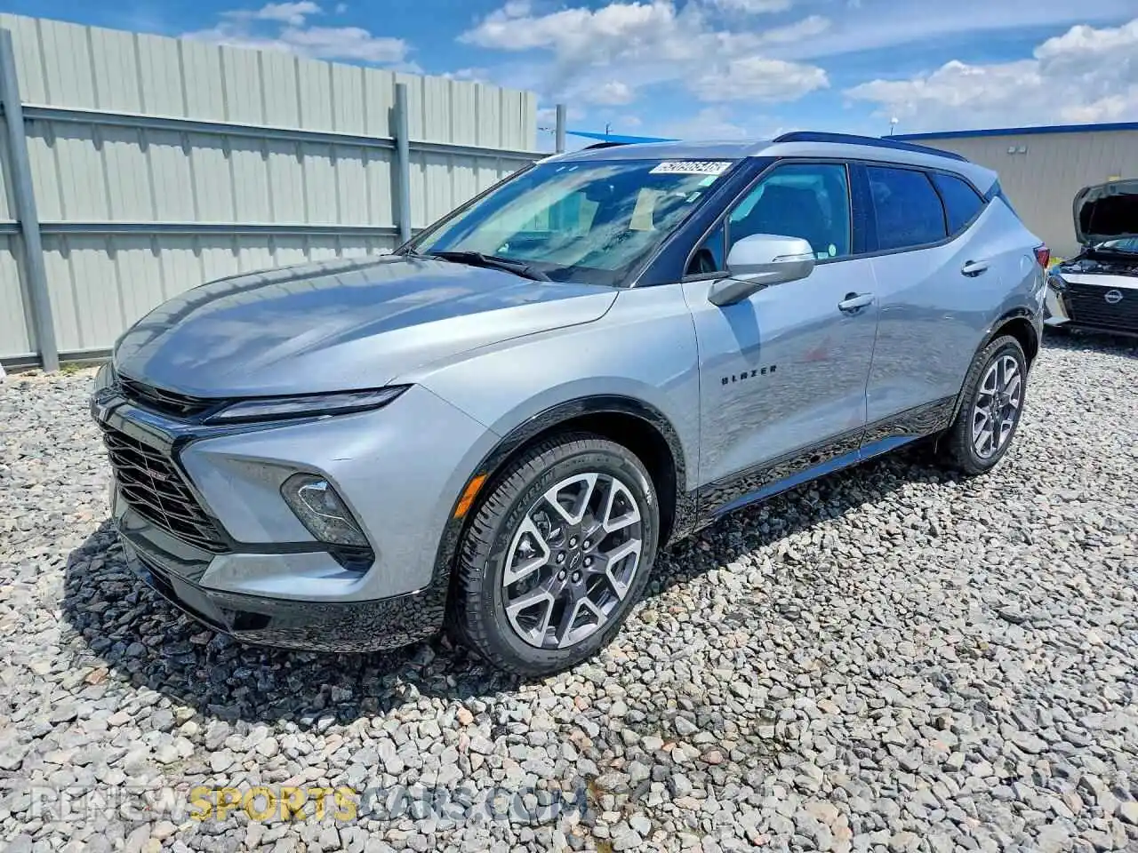 1 Photograph of a damaged car 3GNKBERS6SS239608 CHEVROLET BLAZER 2025