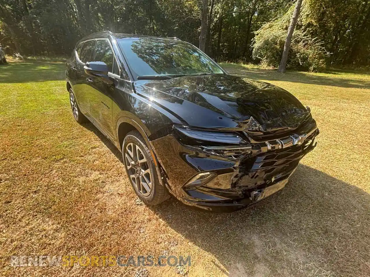 1 Photograph of a damaged car 3GNKBERS7SS120594 CHEVROLET BLAZER 2025