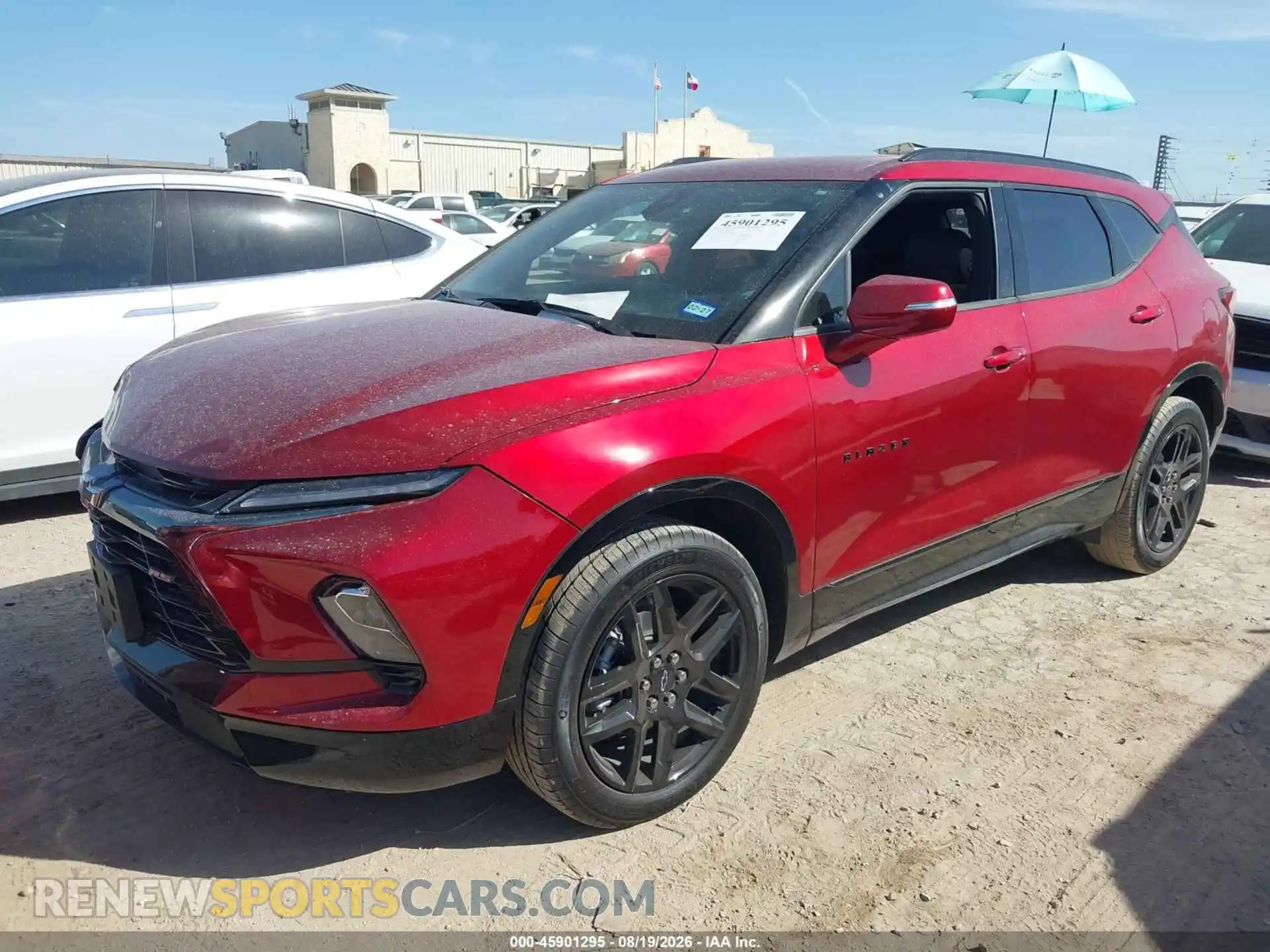 2 fotografías del automóvil dañado 3GNKBERS9SS138692 CHEVROLET BLAZER 2025