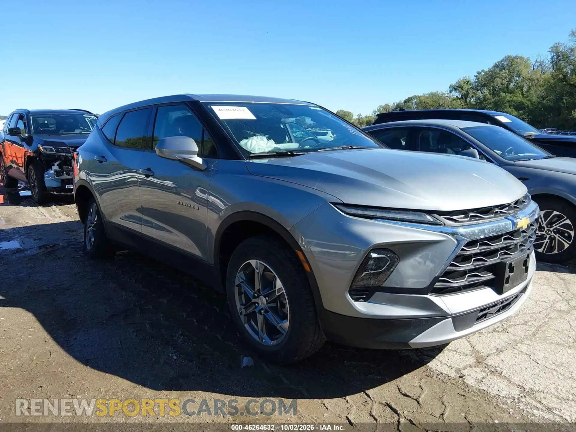 1 Photograph of a damaged car 3GNKBHR40SS227859 CHEVROLET BLAZER 2025