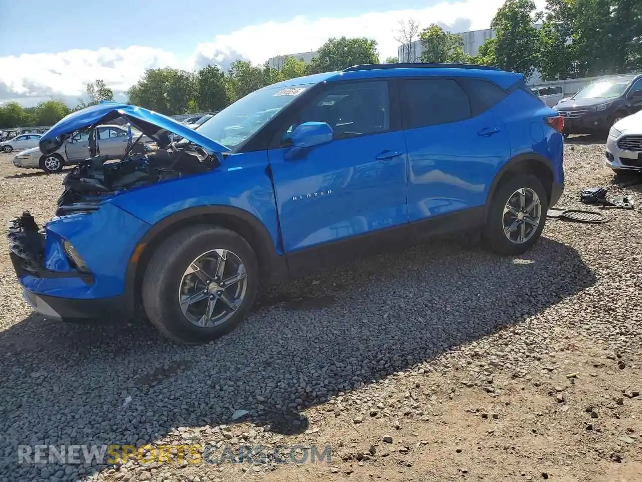 1 Photograph of a damaged car 3GNKBHR41SS164450 CHEVROLET BLAZER 2025