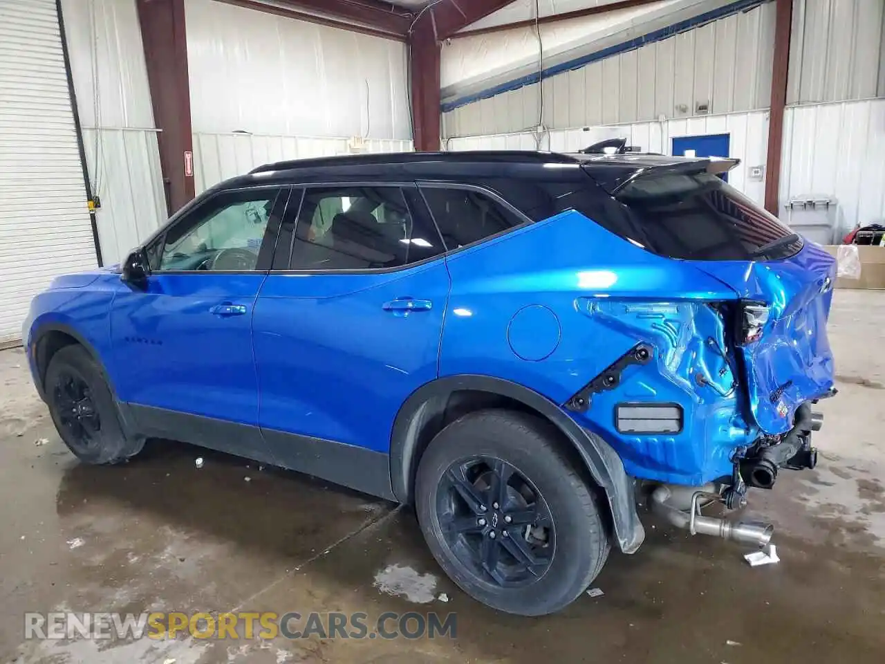 2 Photograph of a damaged car 3GNKBHR45SS149210 CHEVROLET BLAZER 2025