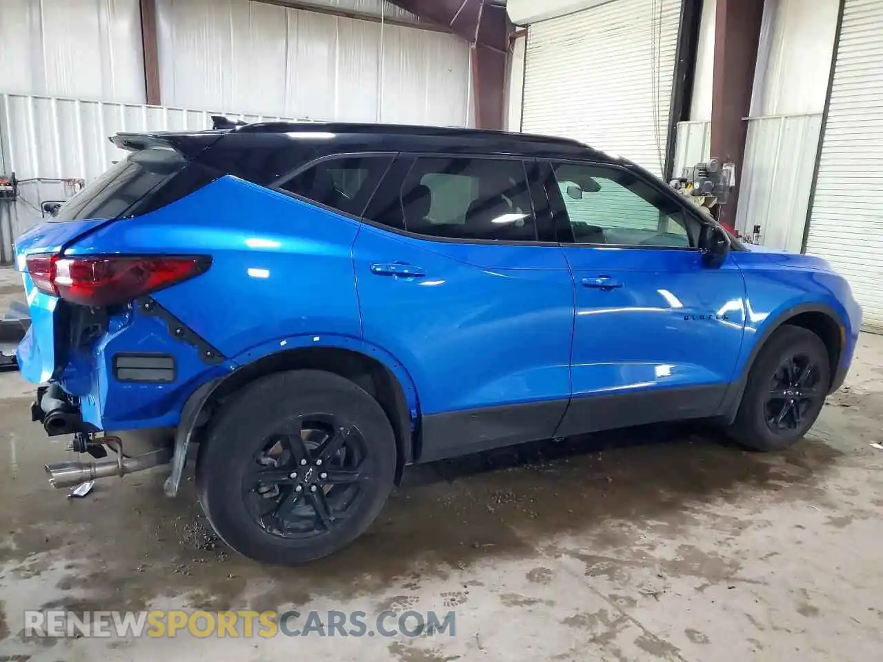 3 Photograph of a damaged car 3GNKBHR45SS149210 CHEVROLET BLAZER 2025