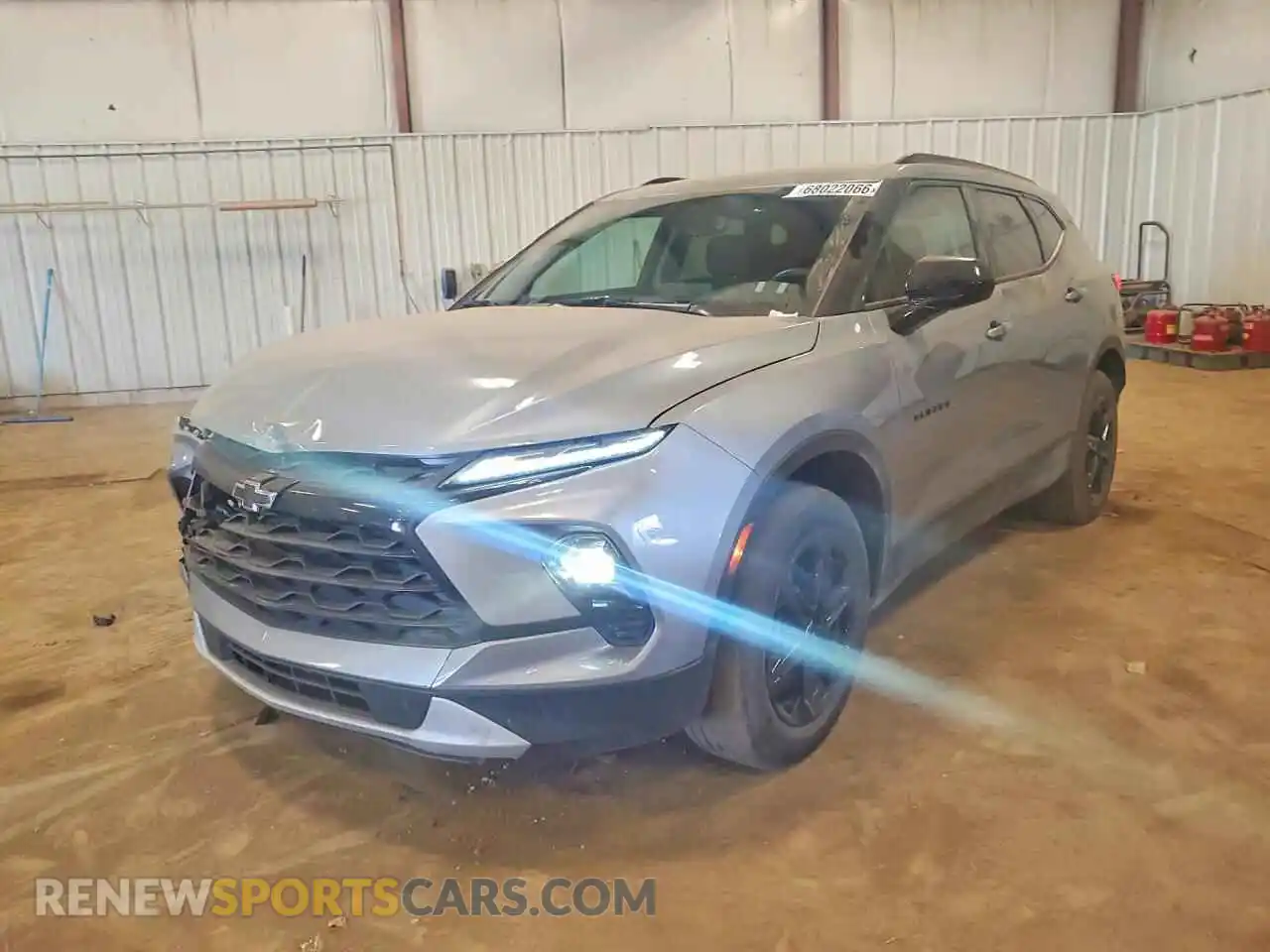 1 Photograph of a damaged car 3GNKBHR46SS104230 CHEVROLET BLAZER 2025