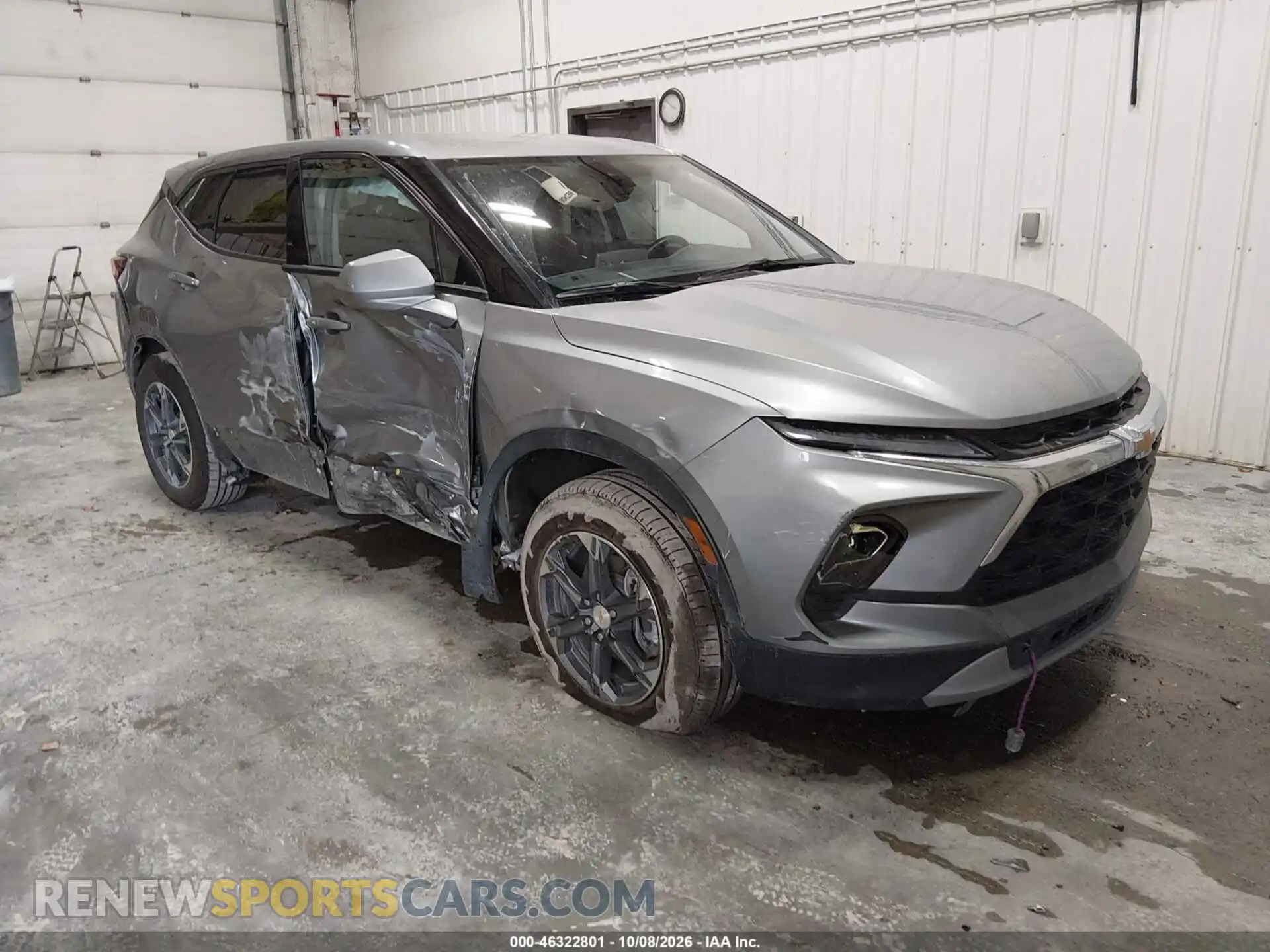 1 Photograph of a damaged car 3GNKBHR47SS185268 CHEVROLET BLAZER 2025