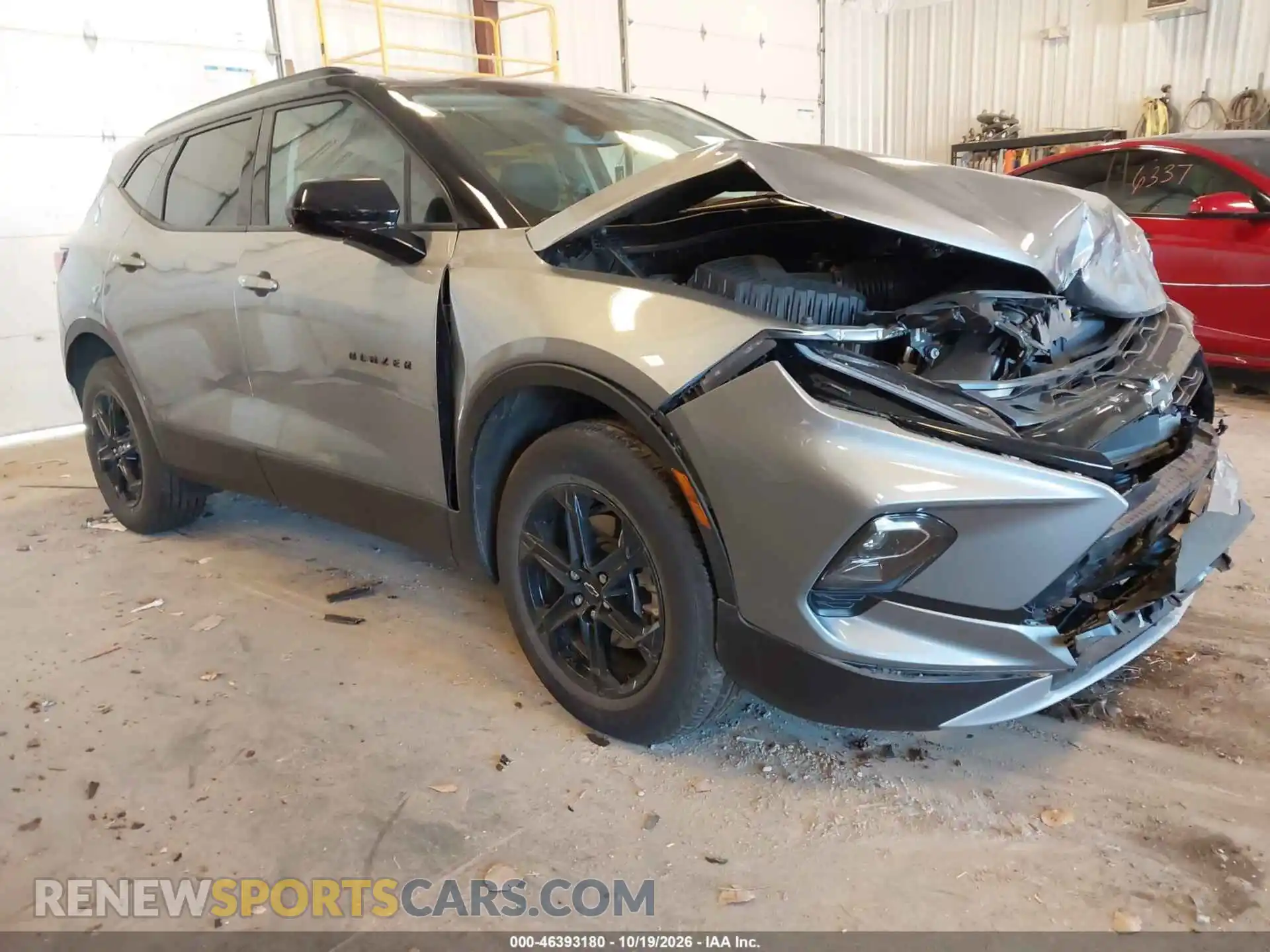 1 Photograph of a damaged car 3GNKBHR48SS172187 CHEVROLET BLAZER 2025