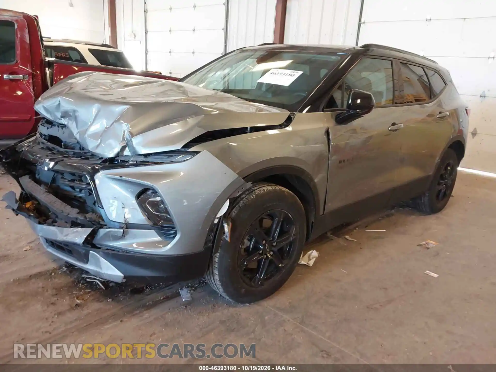 2 Photograph of a damaged car 3GNKBHR48SS172187 CHEVROLET BLAZER 2025
