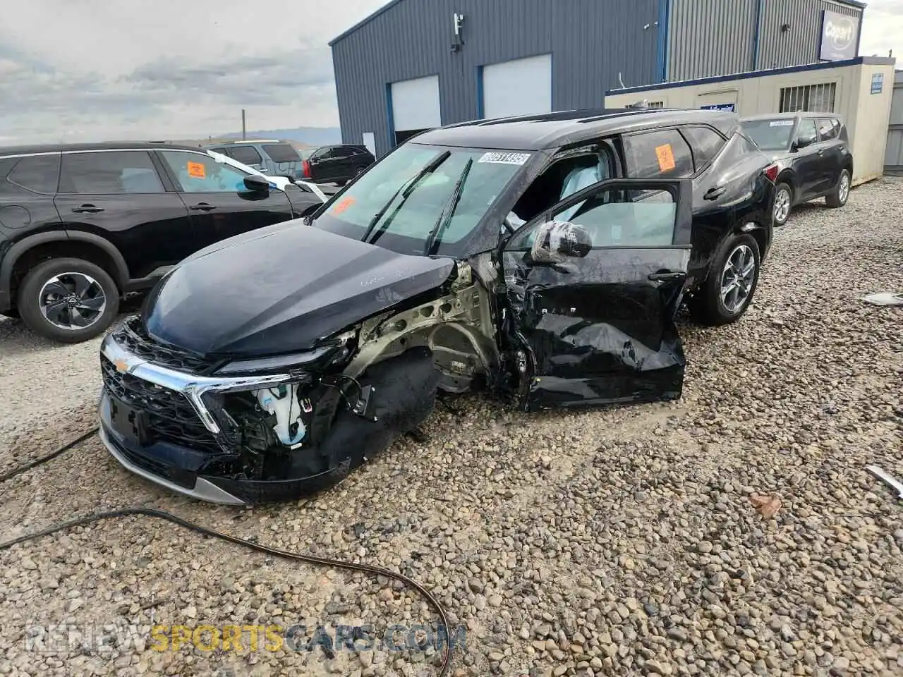 1 Photograph of a damaged car 3GNKBHR49SS210302 CHEVROLET BLAZER 2025