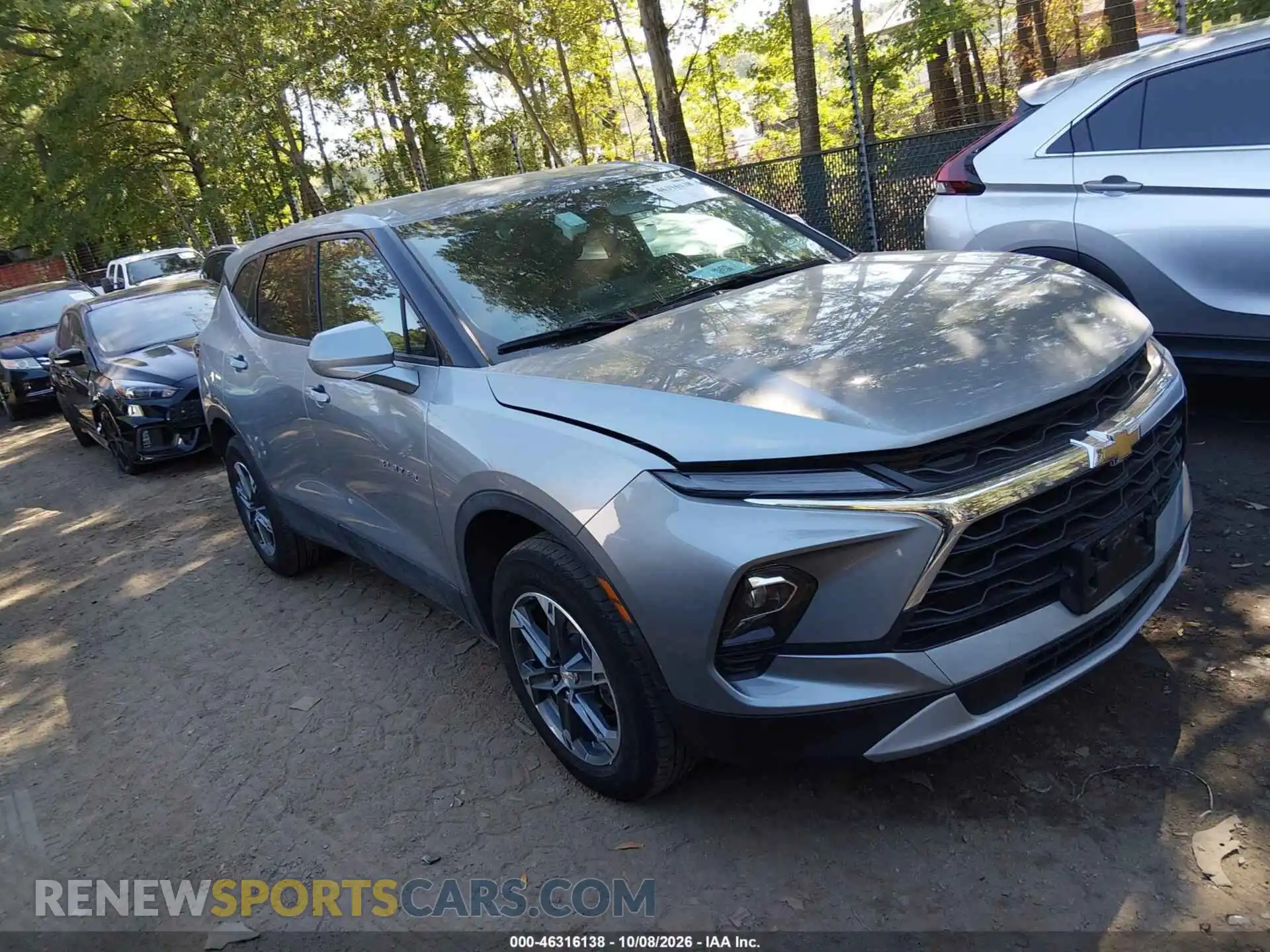 1 Photograph of a damaged car 3GNKBHR4XSS155231 CHEVROLET BLAZER 2025