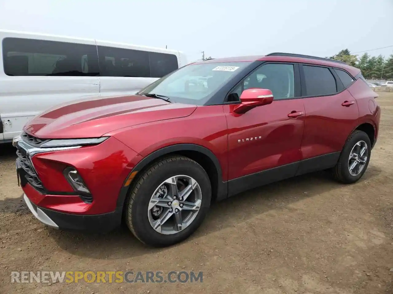 1 Photograph of a damaged car 3GNKBJRS5SS104905 CHEVROLET BLAZER 2025