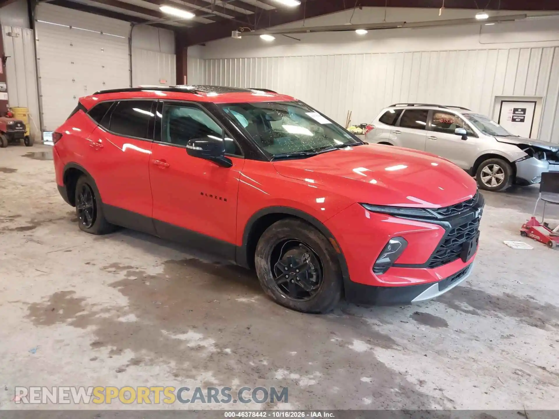1 Photograph of a damaged car 3GNKBJRS5SS133739 CHEVROLET BLAZER 2025