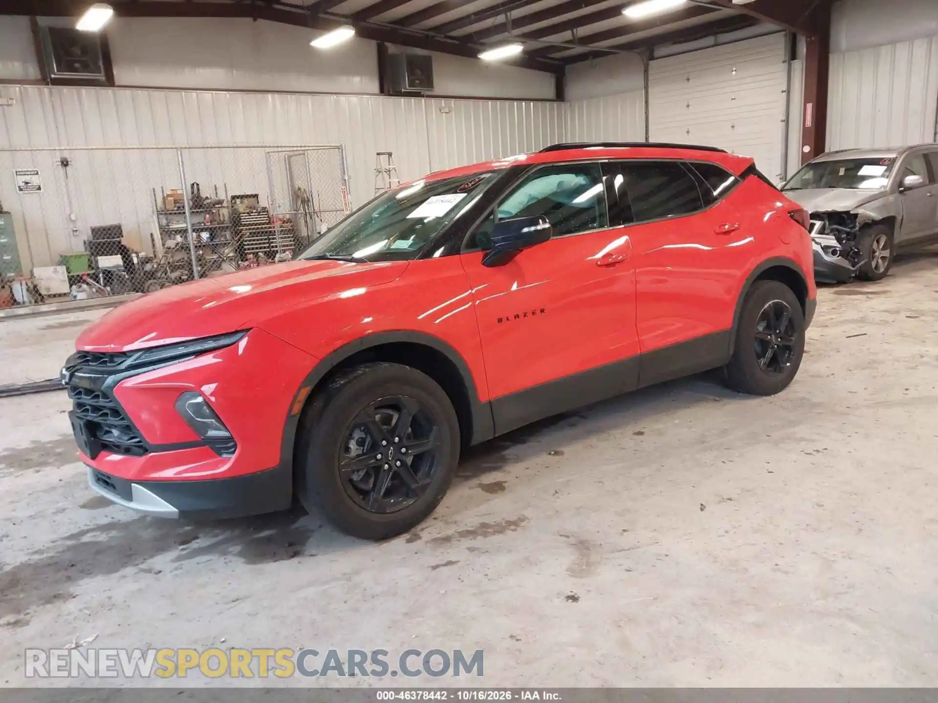 2 Photograph of a damaged car 3GNKBJRS5SS133739 CHEVROLET BLAZER 2025