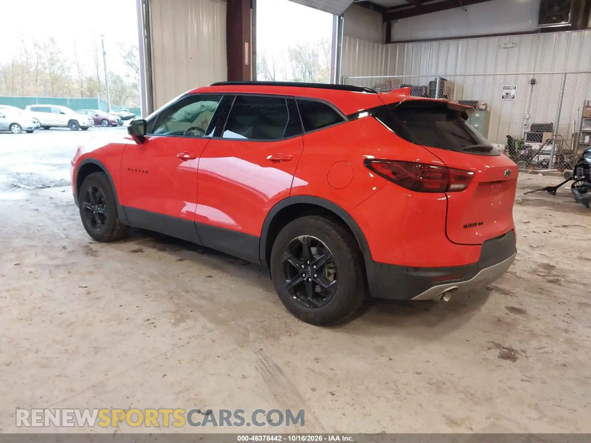 3 Photograph of a damaged car 3GNKBJRS5SS133739 CHEVROLET BLAZER 2025