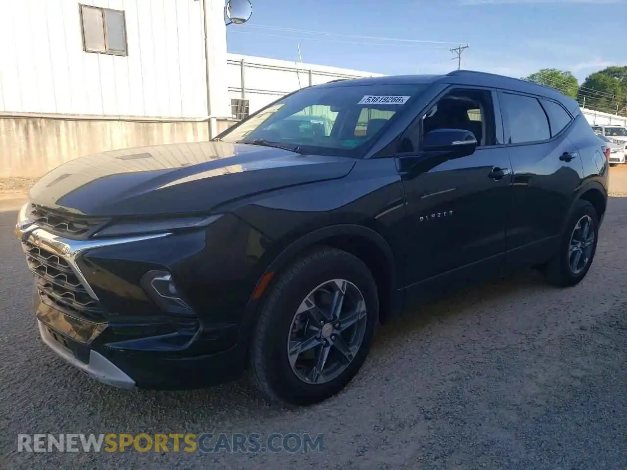 1 Photograph of a damaged car 3GNKBJRS8SS105465 CHEVROLET BLAZER 2025