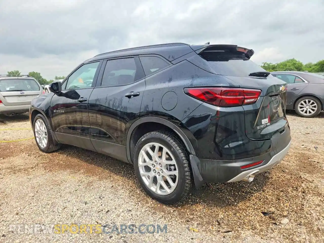 2 Photograph of a damaged car 3GNKBJRS9SS148860 CHEVROLET BLAZER 2025