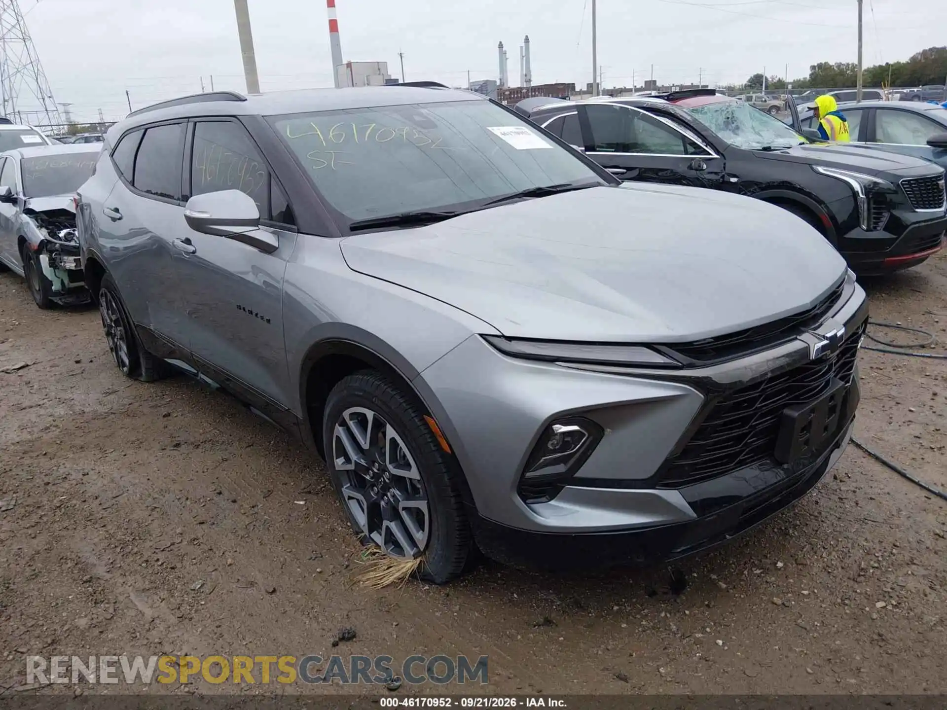 1 Photograph of a damaged car 3GNKBKRS3SS107002 CHEVROLET BLAZER 2025