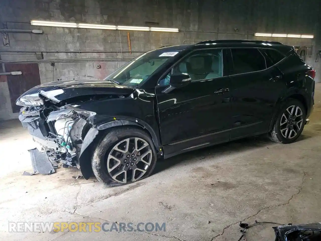1 Photograph of a damaged car 3GNKBKRS7SS150144 CHEVROLET BLAZER 2025