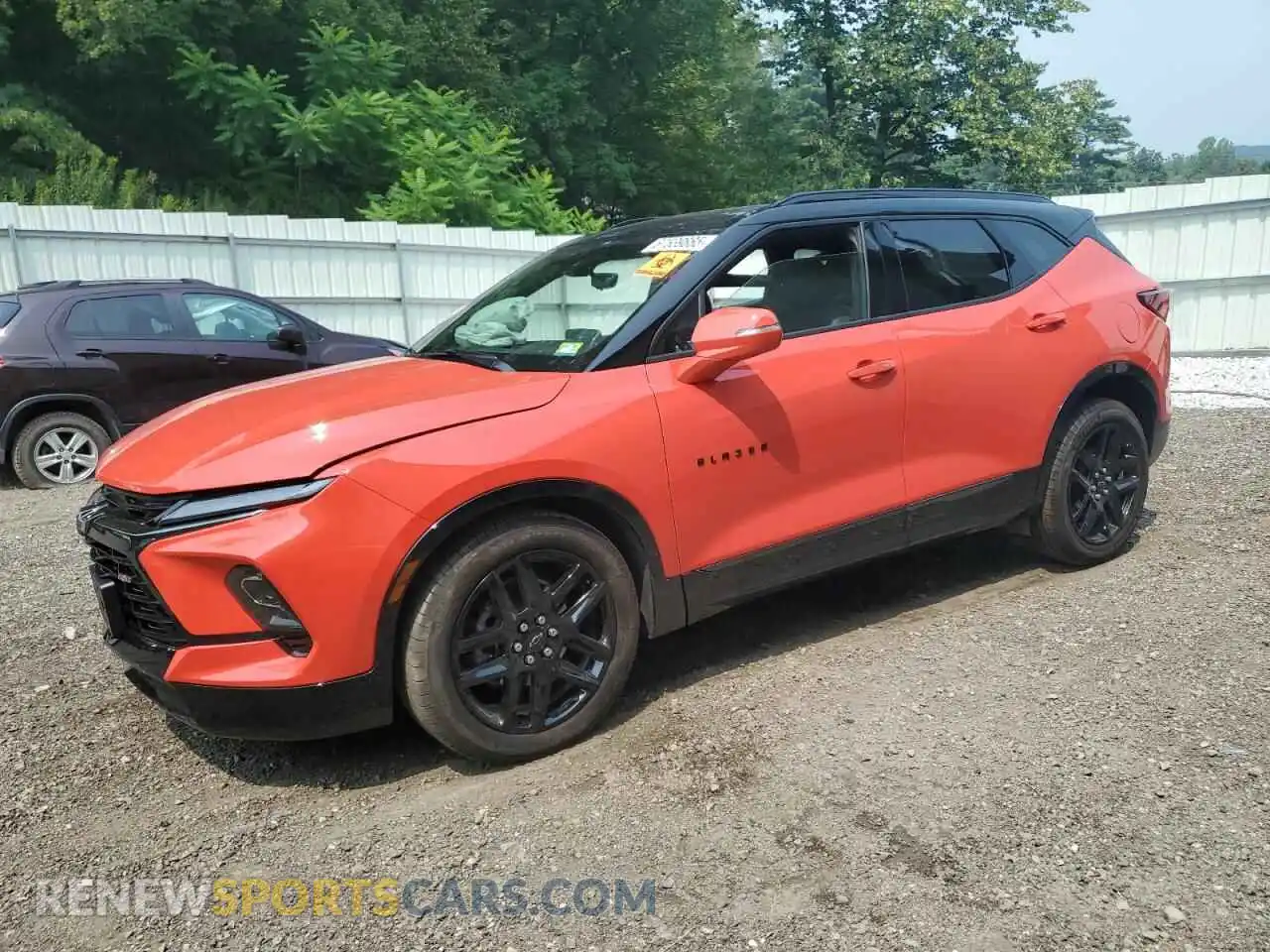 1 Photograph of a damaged car 3GNKBKRS7SS170281 CHEVROLET BLAZER 2025