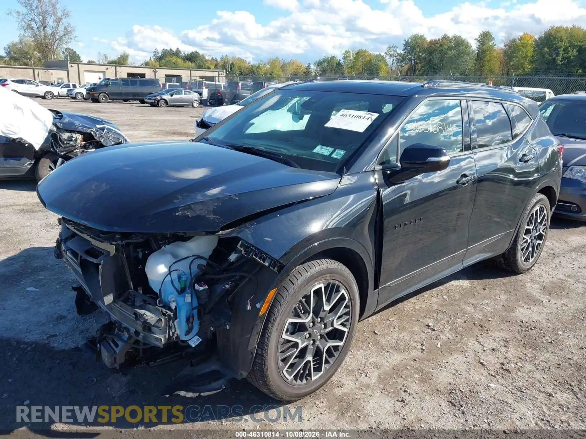 2 Photograph of a damaged car 3GNKBKRS8SS110087 CHEVROLET BLAZER 2025