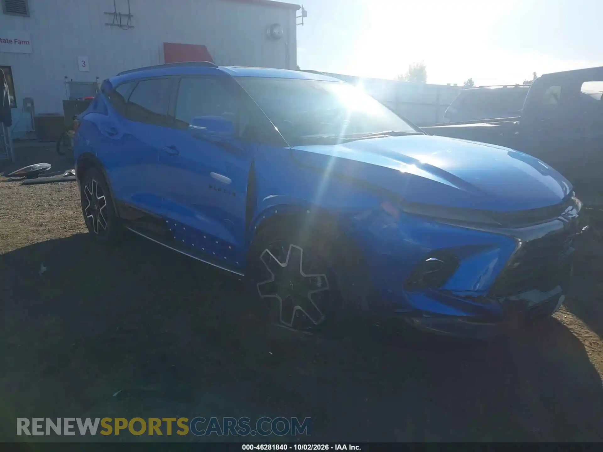 1 fotografías del automóvil dañado 3GNKBKRS9SS238225 CHEVROLET BLAZER 2025