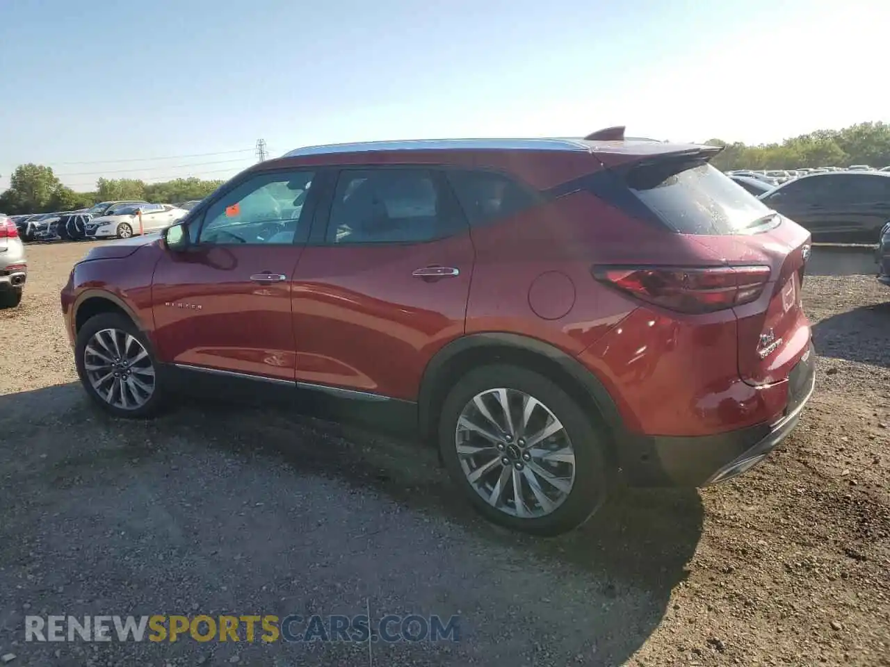 2 Photograph of a damaged car 3GNKBLRS1SS182741 CHEVROLET BLAZER 2025