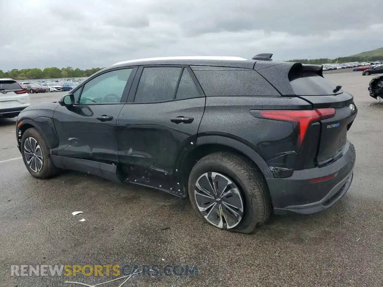 2 Photograph of a damaged car 3GNKDGRJ9SS134364 CHEVROLET BLAZER 2025