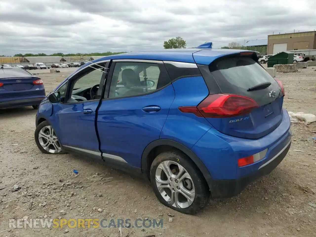 2 Photograph of a damaged car 1G1FY6S03L4143582 CHEVROLET BOLT 2020