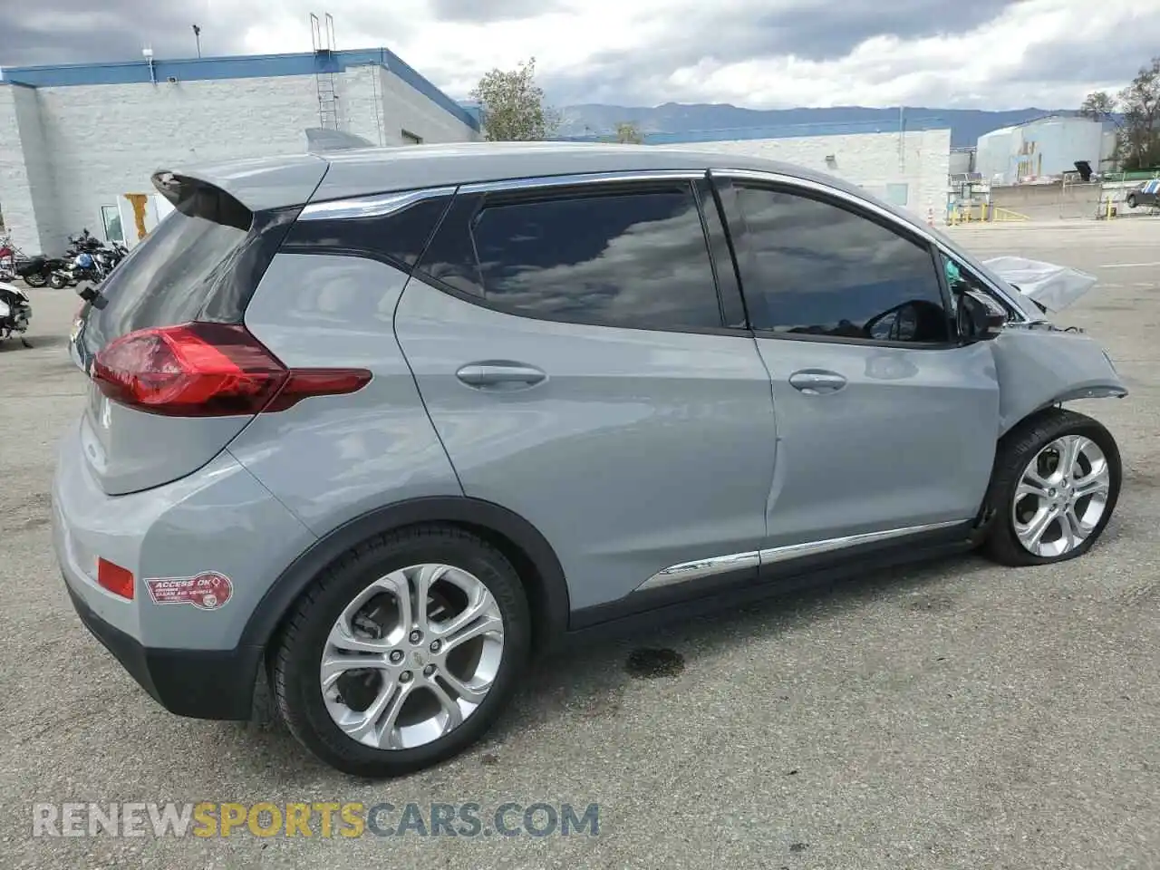 3 Photograph of a damaged car 1G1FY6S06L4128316 CHEVROLET BOLT 2020