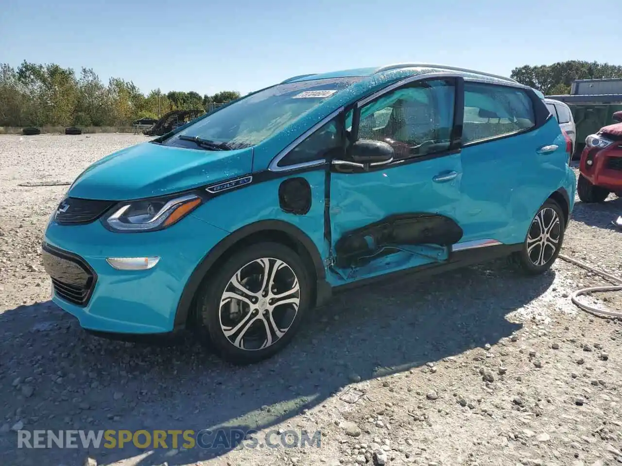 1 Photograph of a damaged car 1G1FZ6S00L4131791 CHEVROLET BOLT 2020
