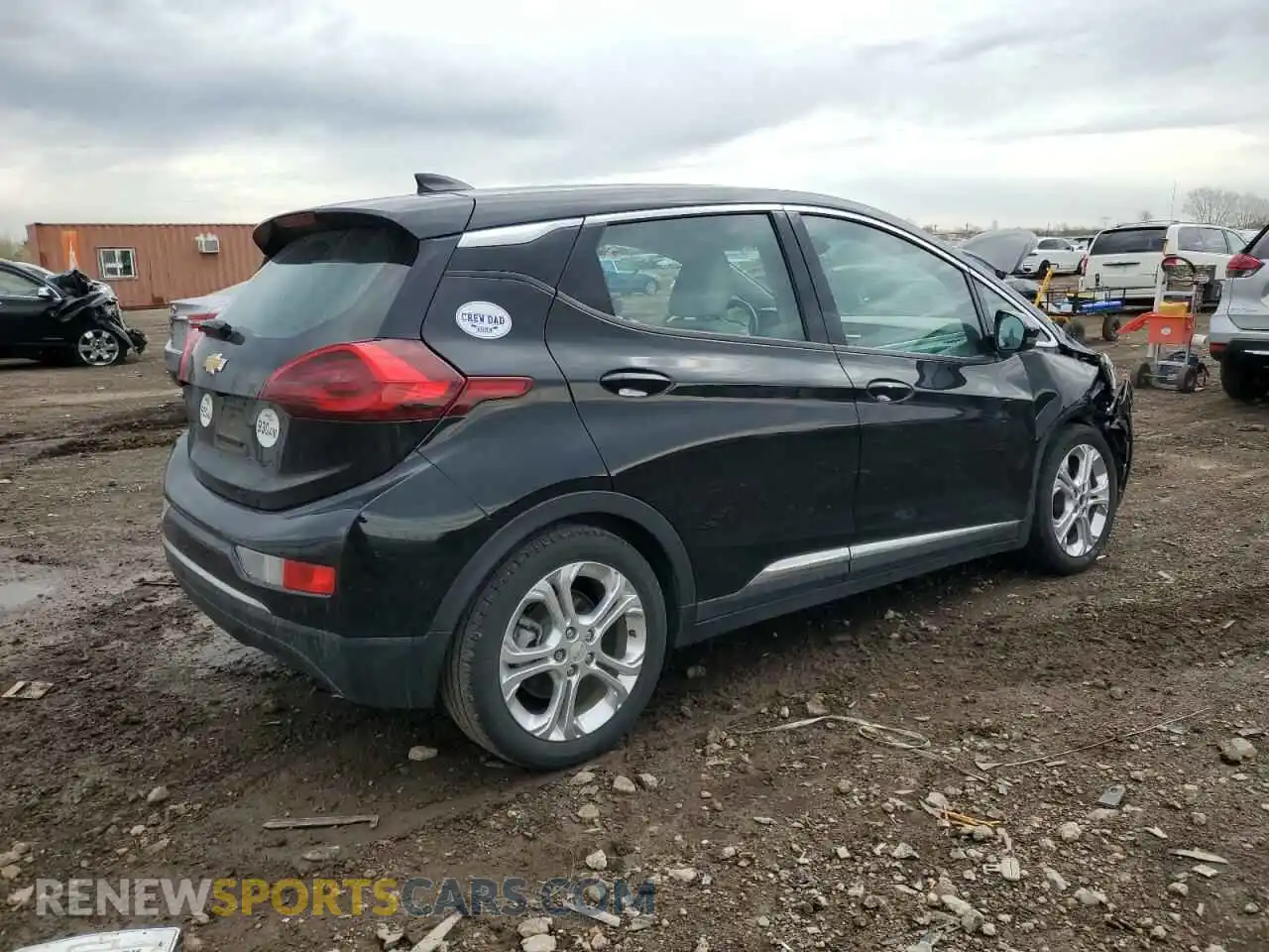 3 Photograph of a damaged car 1G1FY6S00M4107236 CHEVROLET BOLT 2021