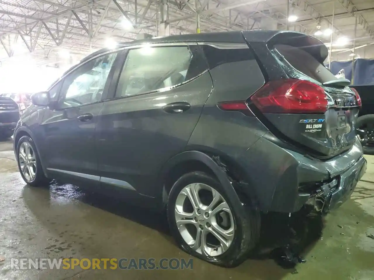 2 Photograph of a damaged car 1G1FY6S08M4101944 CHEVROLET BOLT 2021