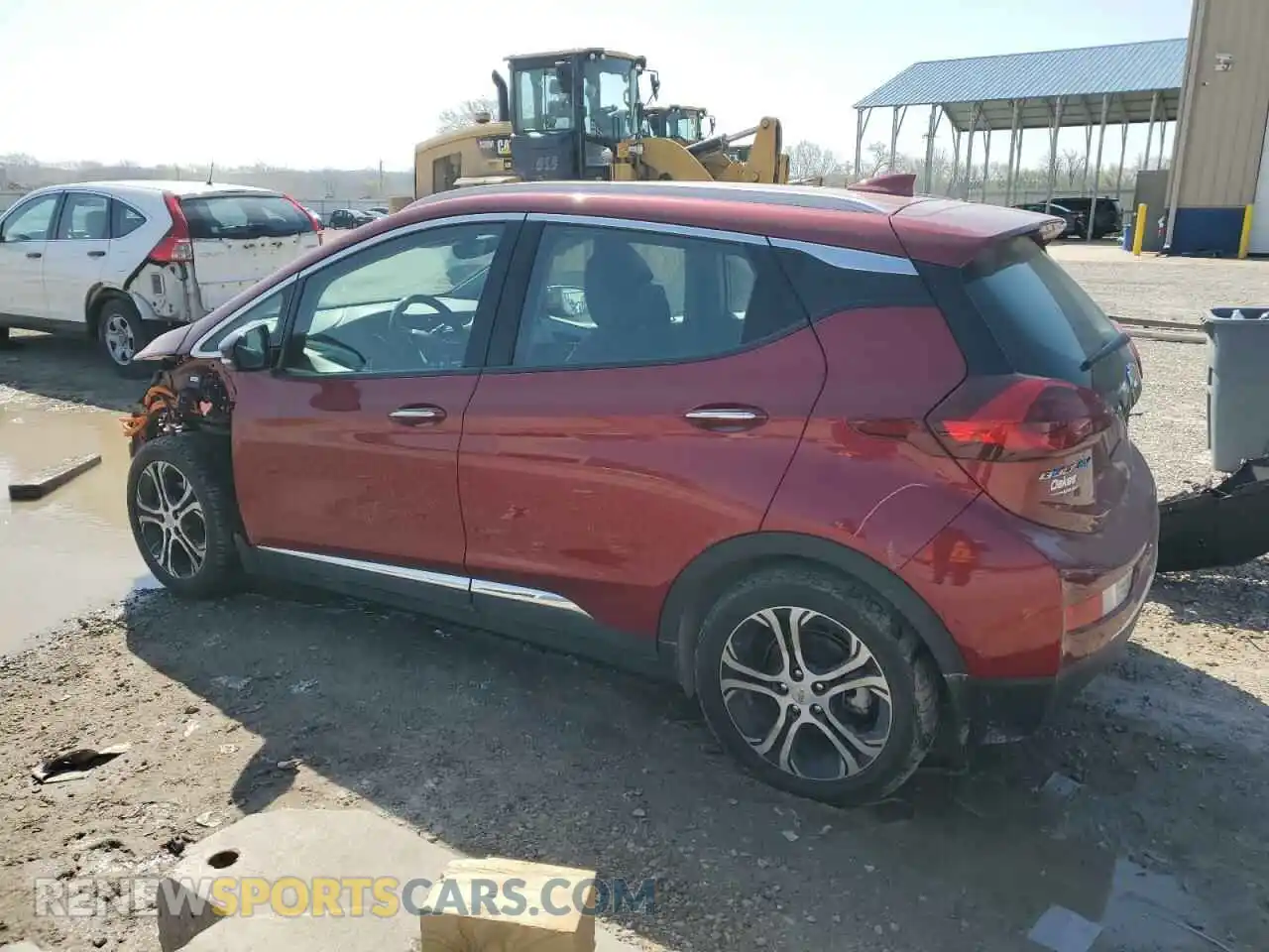 2 Photograph of a damaged car 1G1FZ6S05M4105592 CHEVROLET BOLT 2021