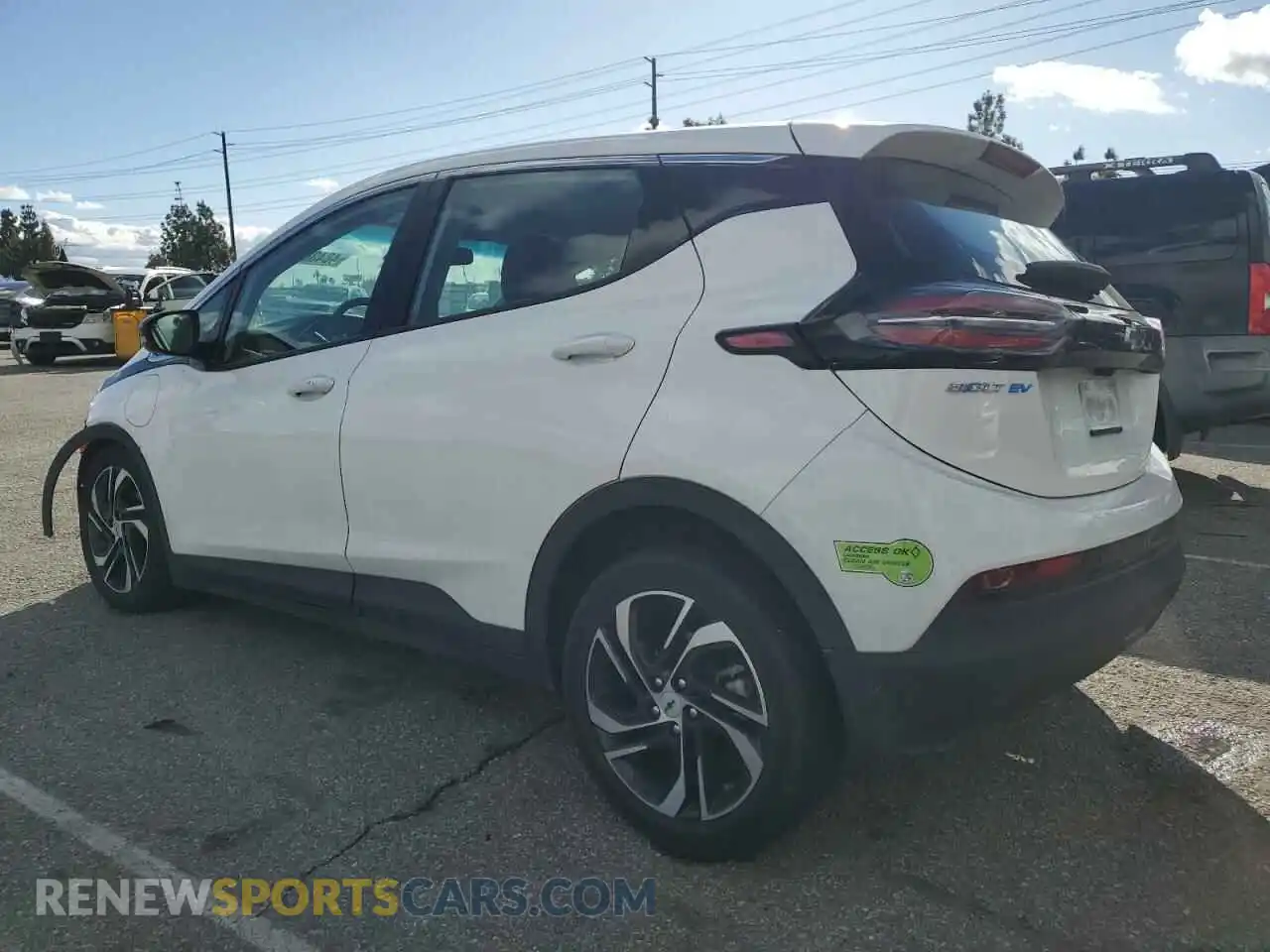 2 Photograph of a damaged car 1G1FX6S02P4131920 CHEVROLET BOLT 2023
