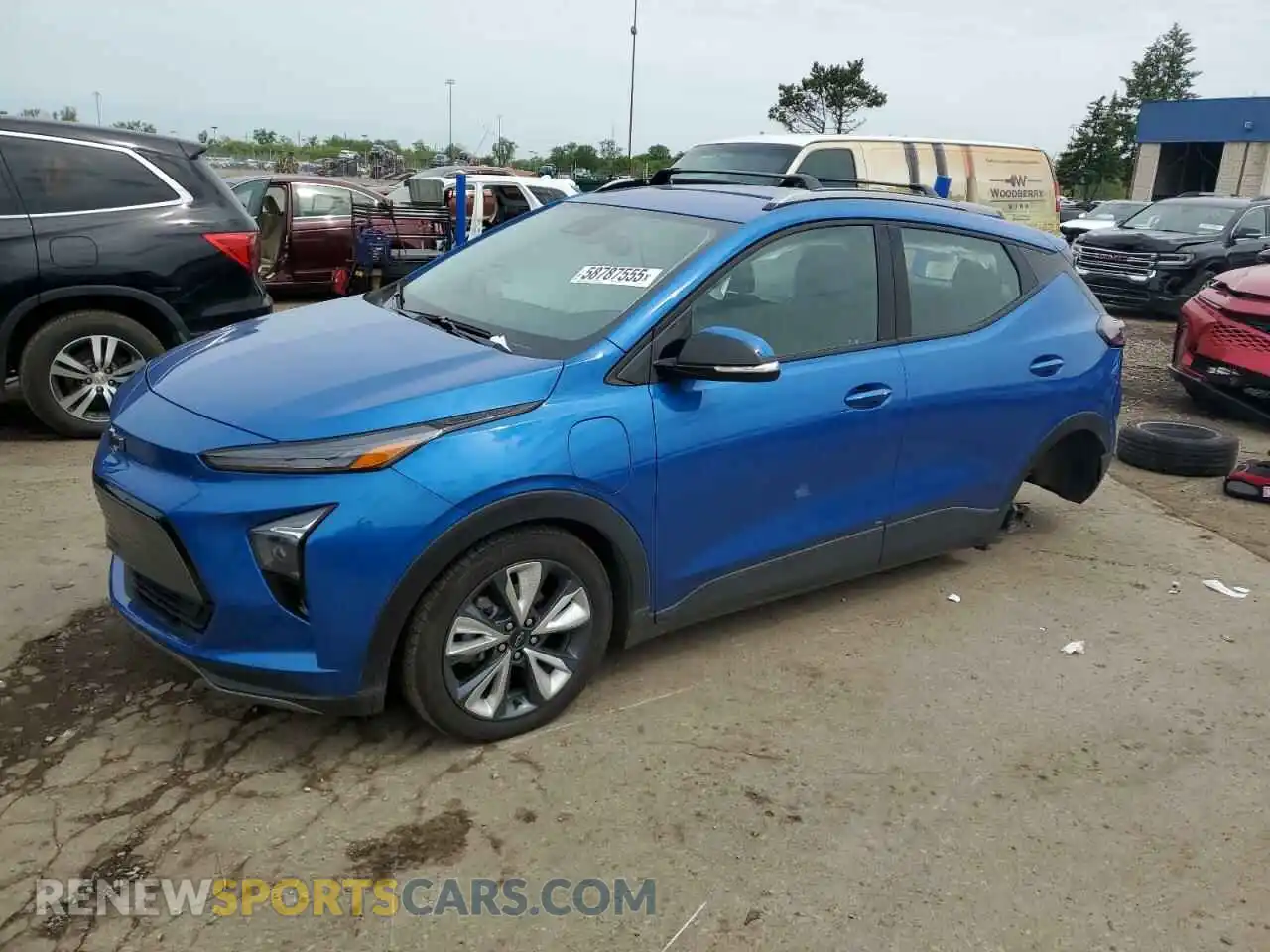 1 Photograph of a damaged car 1G1FY6S03P4176460 CHEVROLET BOLT 2023