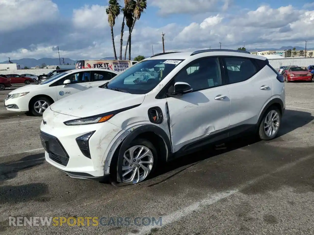 1 Photograph of a damaged car 1G1FY6S06P4135465 CHEVROLET BOLT 2023