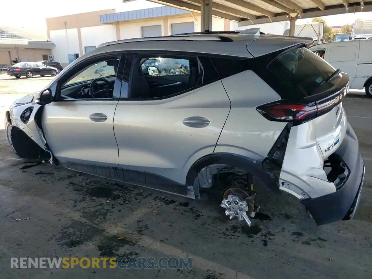 2 Photograph of a damaged car 1G1FY6S0XP4131273 CHEVROLET BOLT 2023