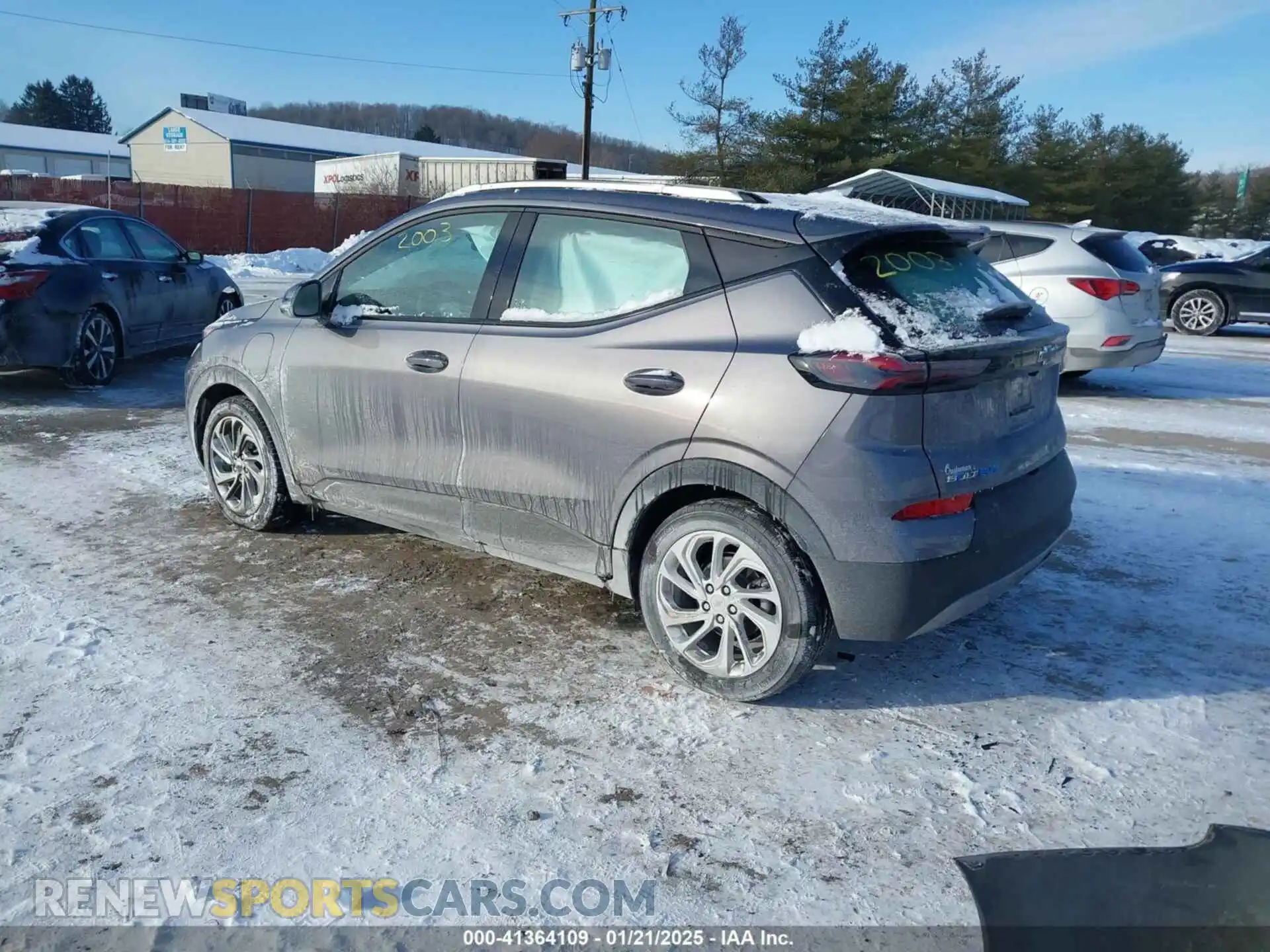 3 fotografías del automóvil dañado 1G1FY6S04P4162003 CHEVROLET BOLT EUV 2023