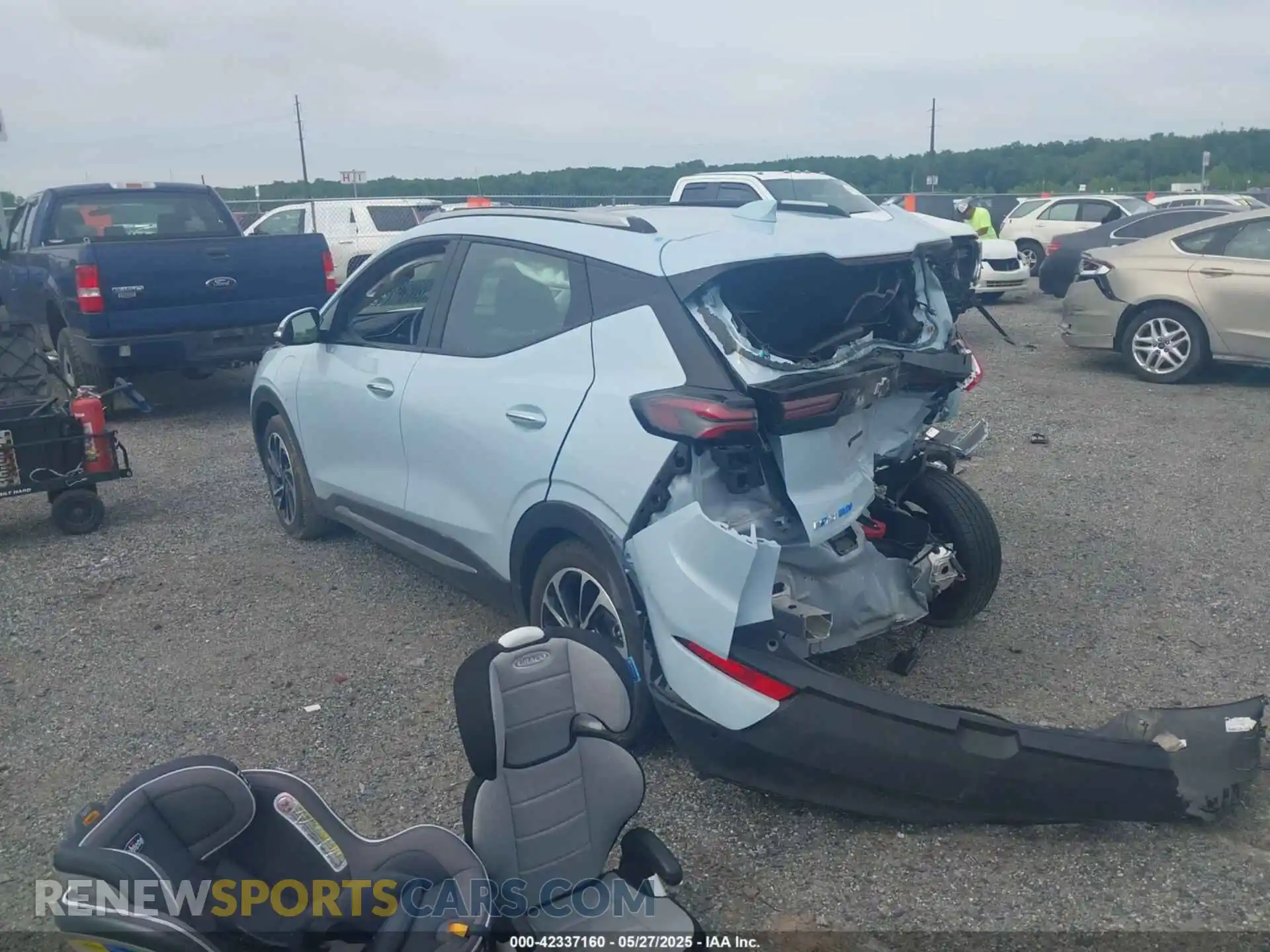 3 fotografías del automóvil dañado 1G1FZ6S07P4119983 CHEVROLET BOLT EUV 2023