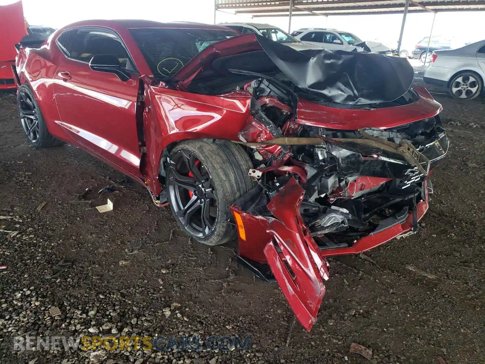 1 fotografías del automóvil dañado 1G1FE1R72K0115342 CHEVROLET CAMARO 2019